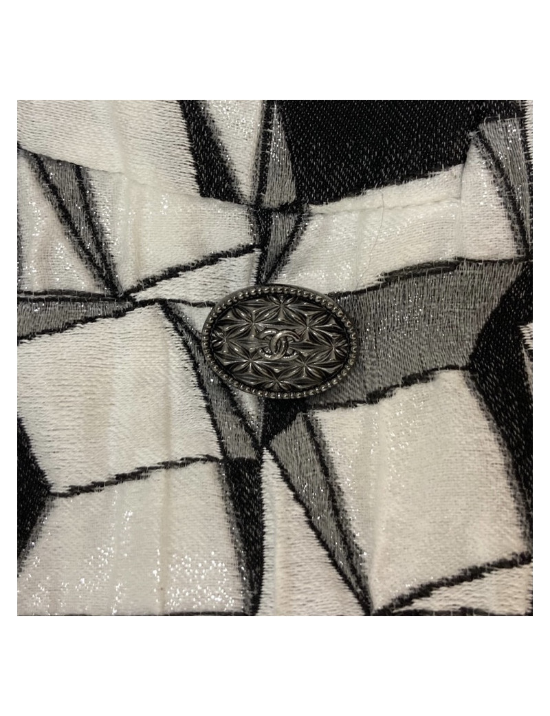 ES Robe t 40 CHANEL en coton et soie et polyurétane