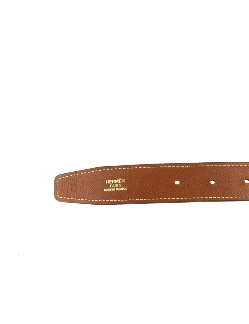 ceinture HERMES boucle  chaîne d'ancre dorée 