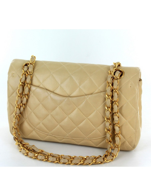 timeless CHANEL en cuir de veau lisse gold