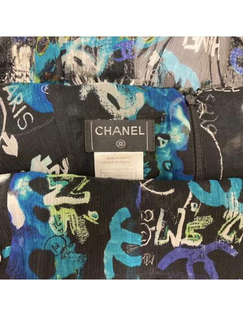 Robe T 42 CHANEL soie tweed