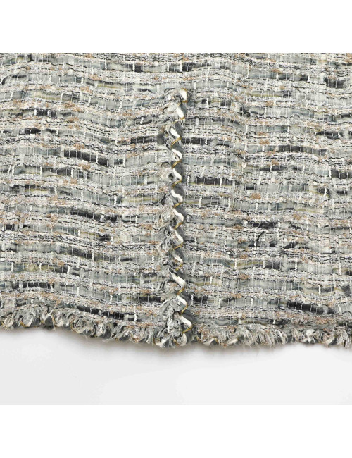 Veste tweed CHANEL grise