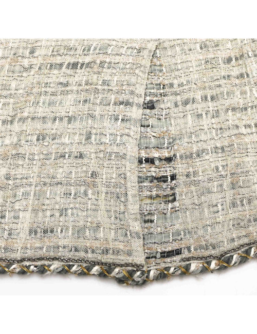 Veste tweed CHANEL grise