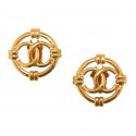 Clips ronds CHANEL vintage