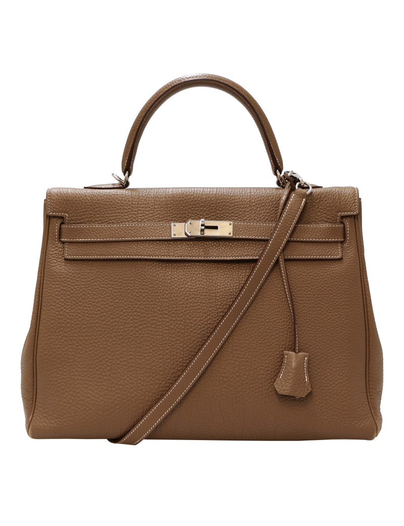 Kelly 35 HERMES togo étoupe