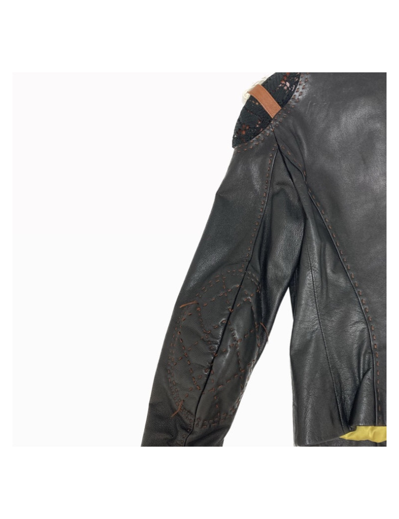 JEAN PAUL GAULTIER Vintage perfecto leather jacket