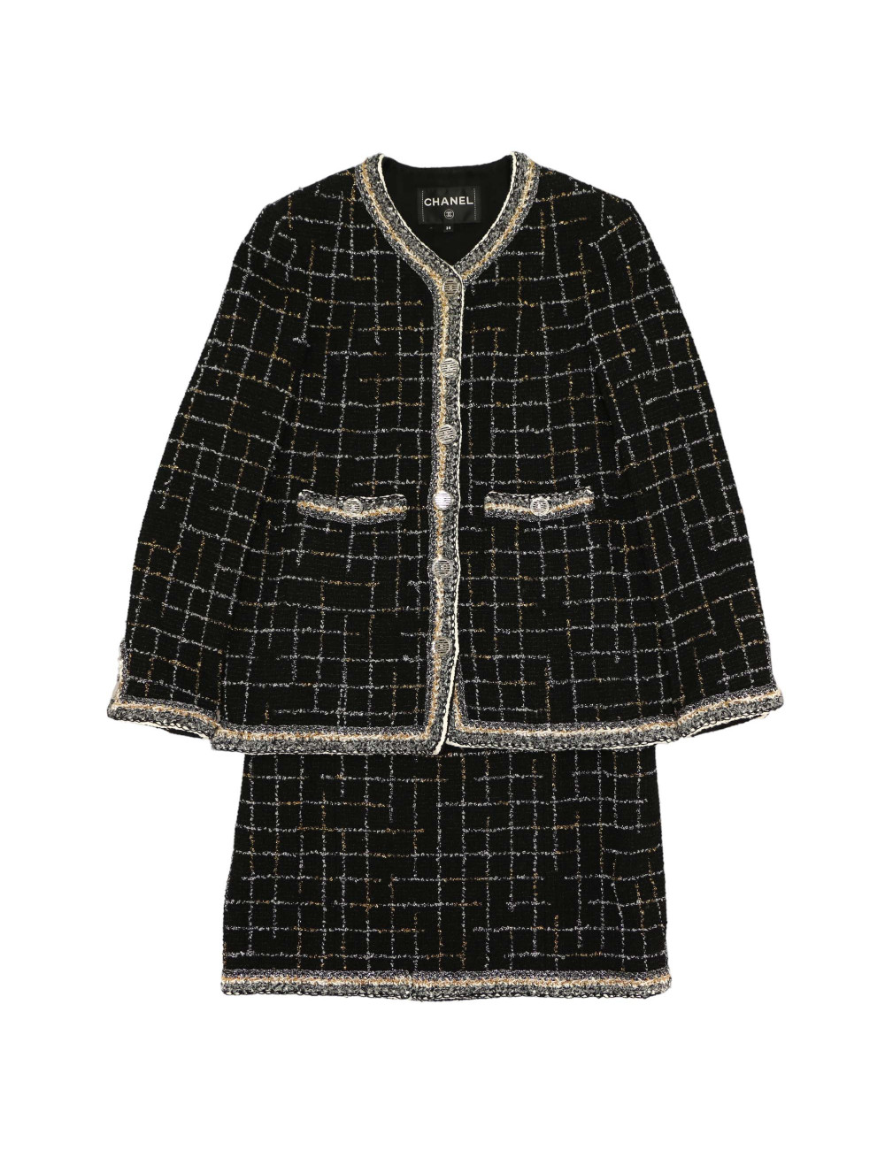 Tailleur T 38 CHANEL Veste jupe