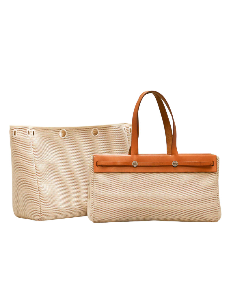 Herbag HERMES toile et cuir