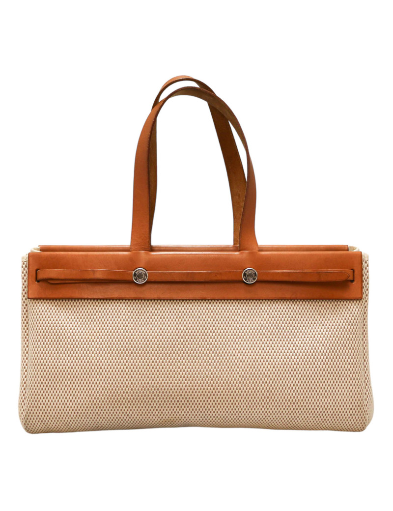 Herbag HERMES toile et cuir