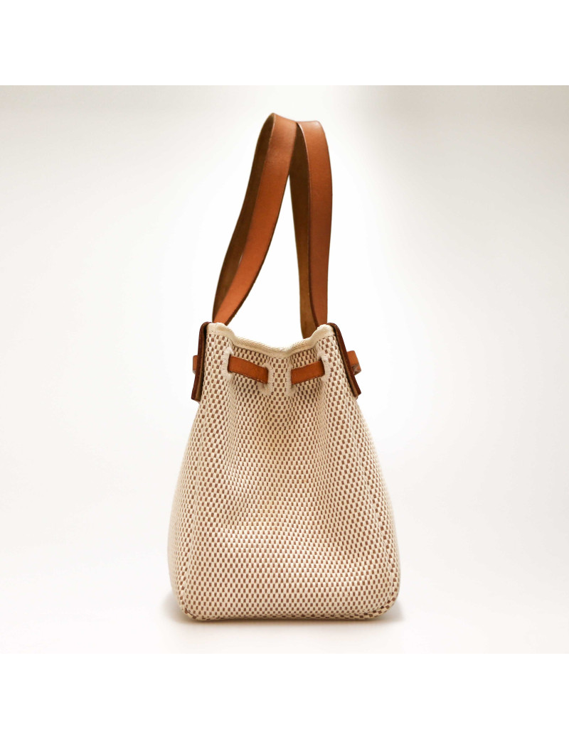 Herbag HERMES toile et cuir