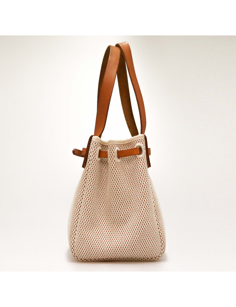 Herbag HERMES toile et cuir