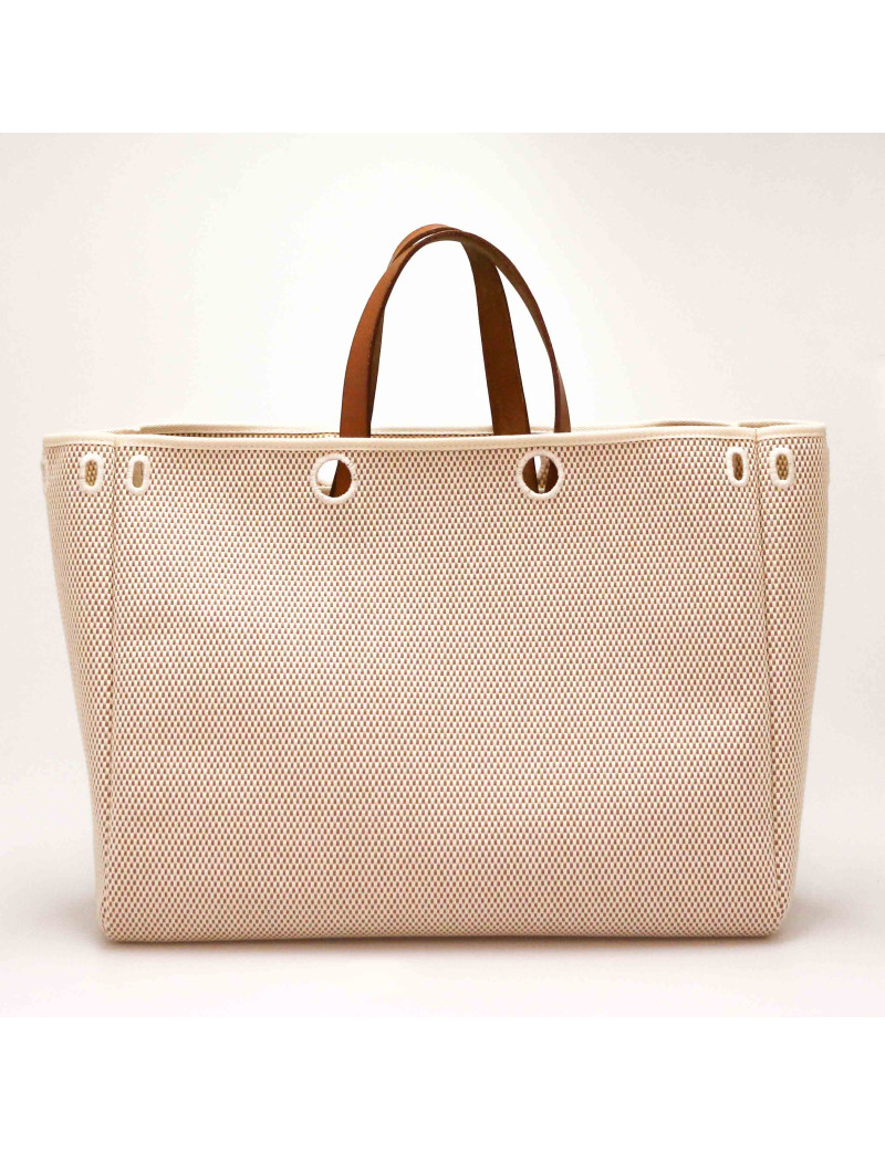 Herbag HERMES toile et cuir