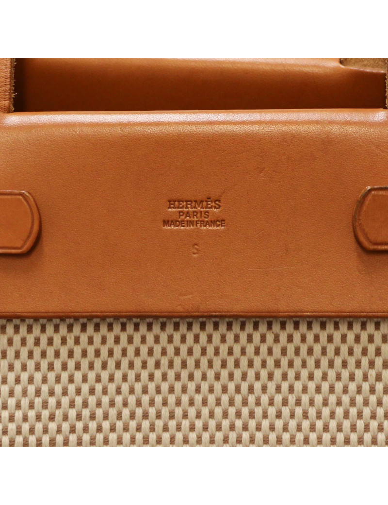 Herbag HERMES toile et cuir