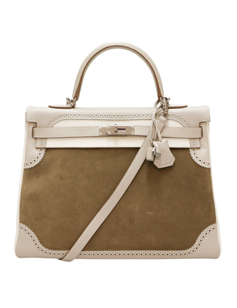 Kelly Ghyllis grizzly doblis 35 HERMES bicolore