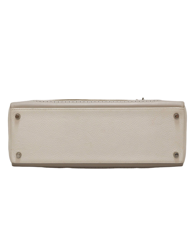 HERMES tricolor Kelly Ghillies grizzly Doblis 35 