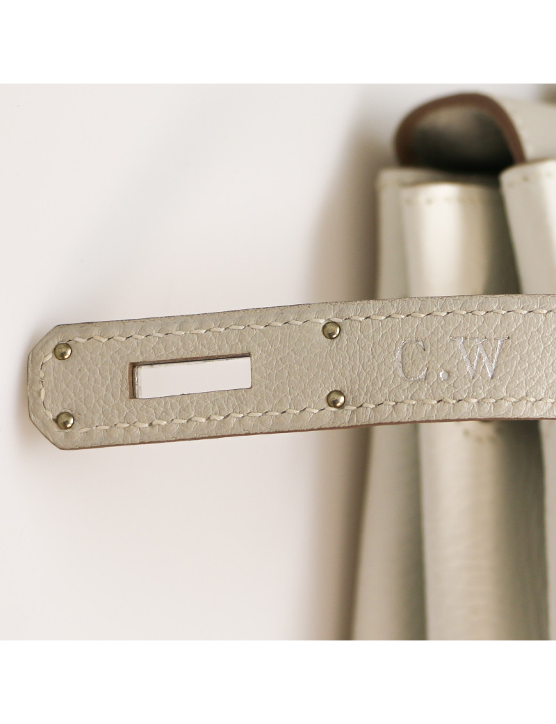 HERMES tricolor Kelly Ghillies grizzly Doblis 35 