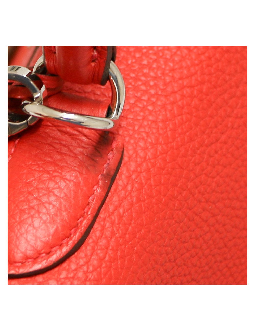 HERMES Kely 35 capucine Togo leather