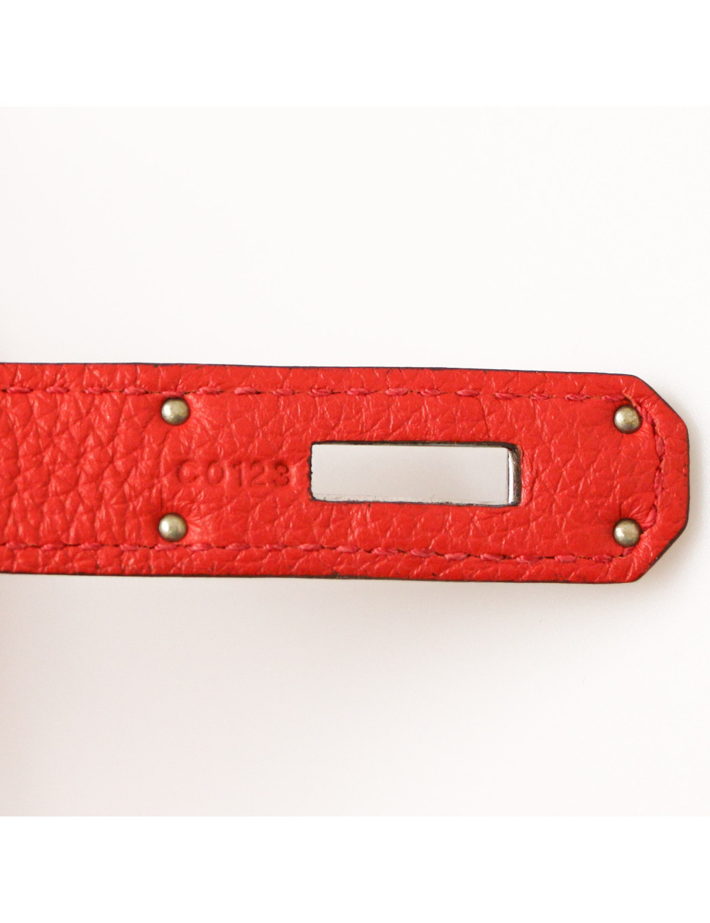 HERMES Kely 35 capucine Togo leather