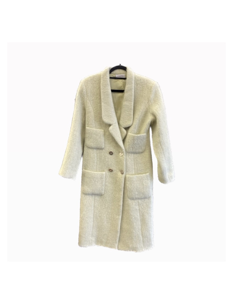 Manteau T 38 CHANEL laine
