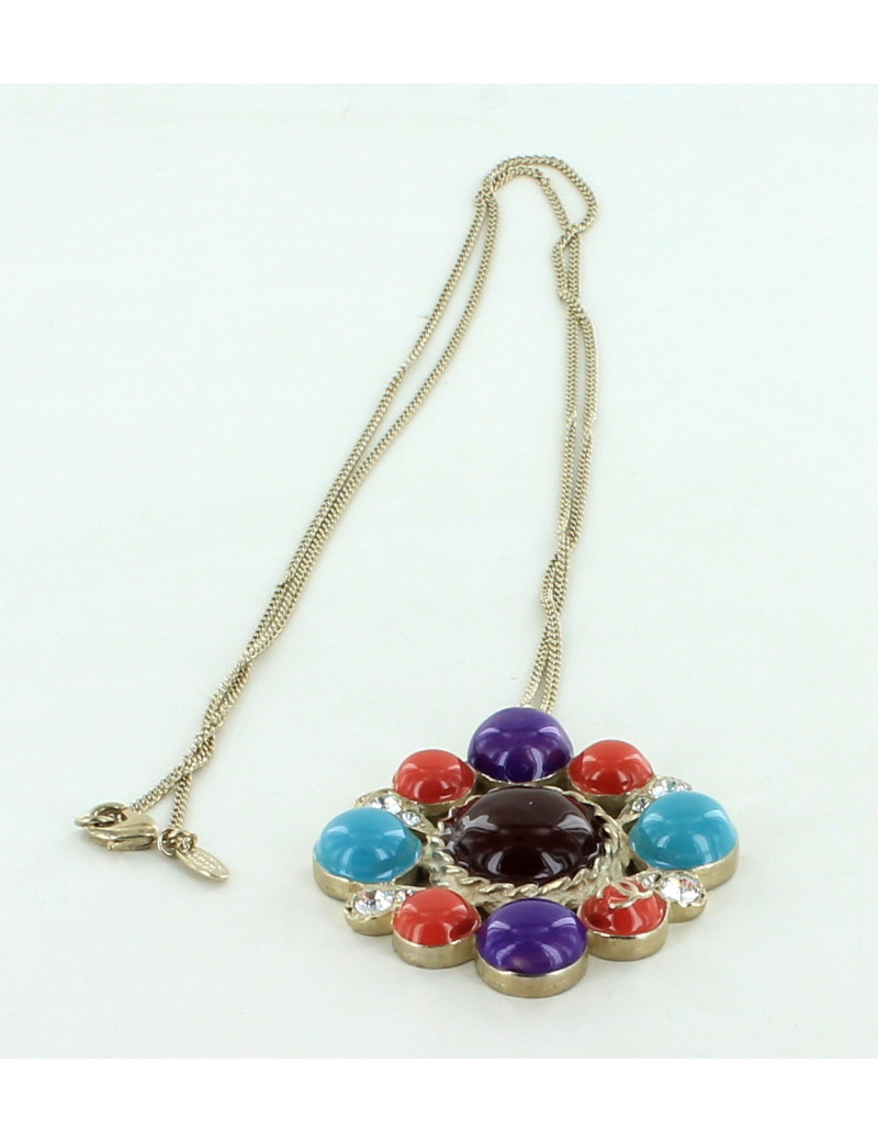 collier CHANEL multicolore