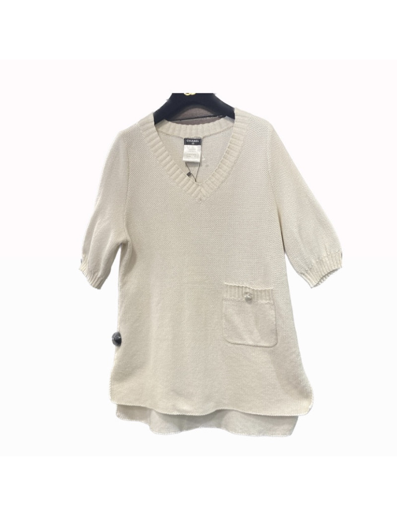 Ensemble CHANEL coton beige