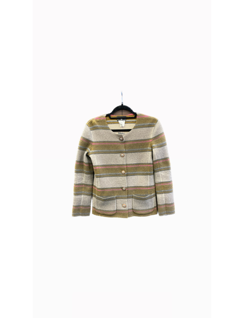 Ensemble veste écharpe CHANEL T38