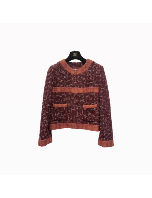 Veste CHANEL T 38 tweed 