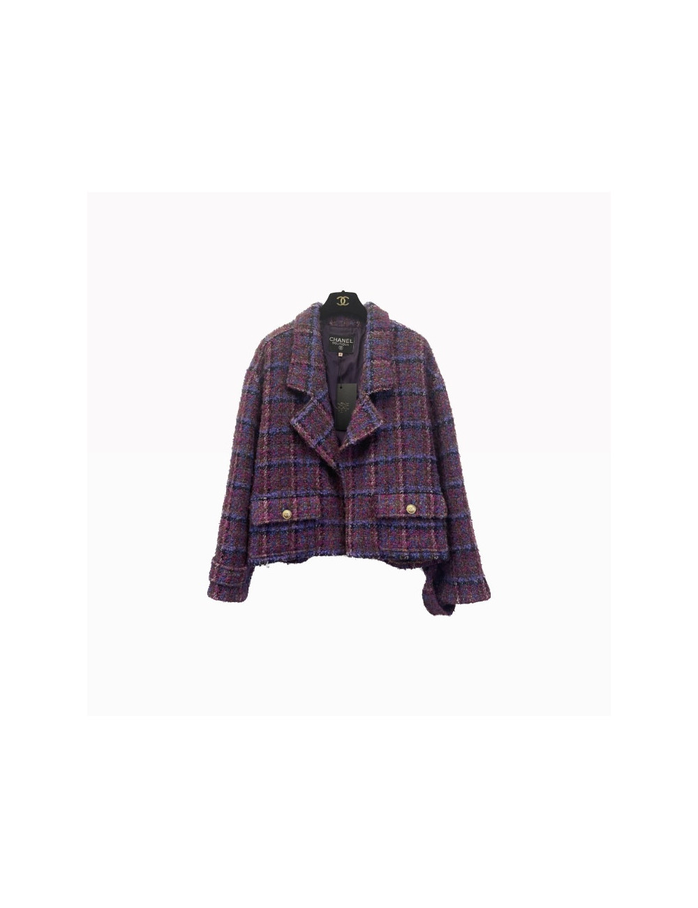 Veste CHANEL T 40 tweed