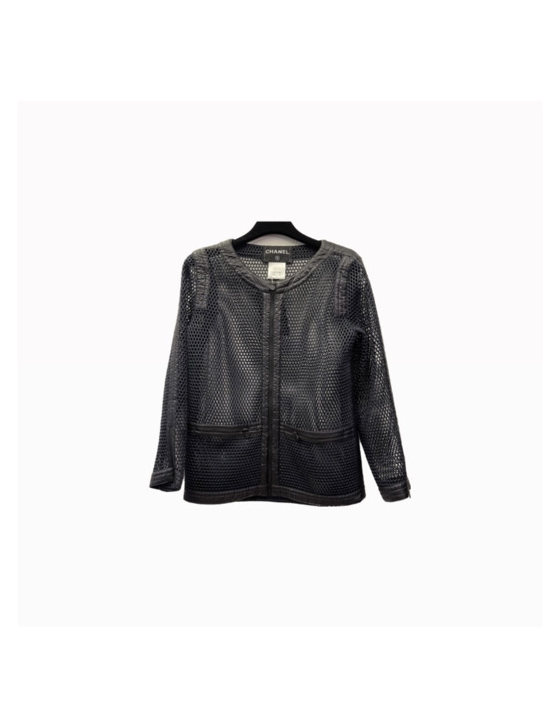 Veste T38 CHANEL polyester perforé