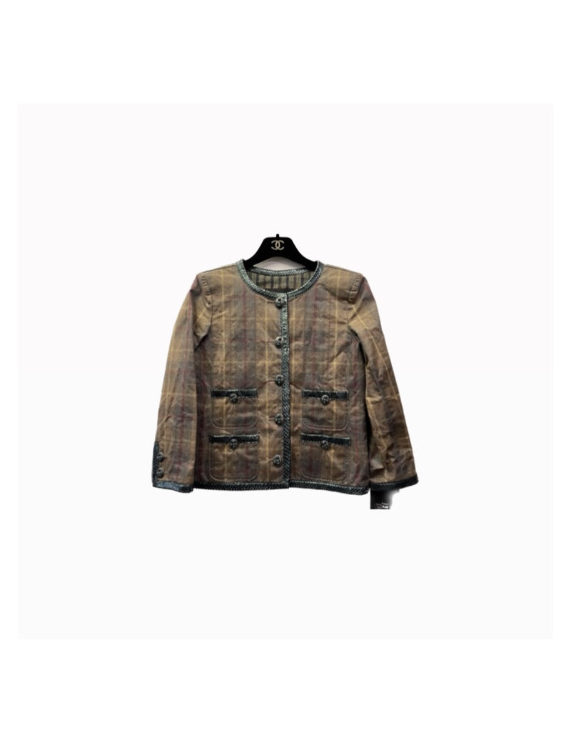 Veste CHANEL Paris Edinbourg T 34