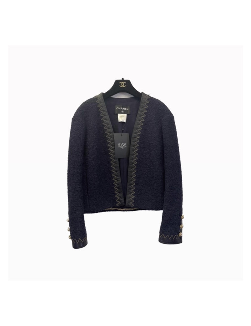 Veste t 40 CHANEL laine et mohair