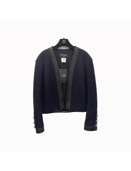 Veste t 40 CHANEL laine et mohair
