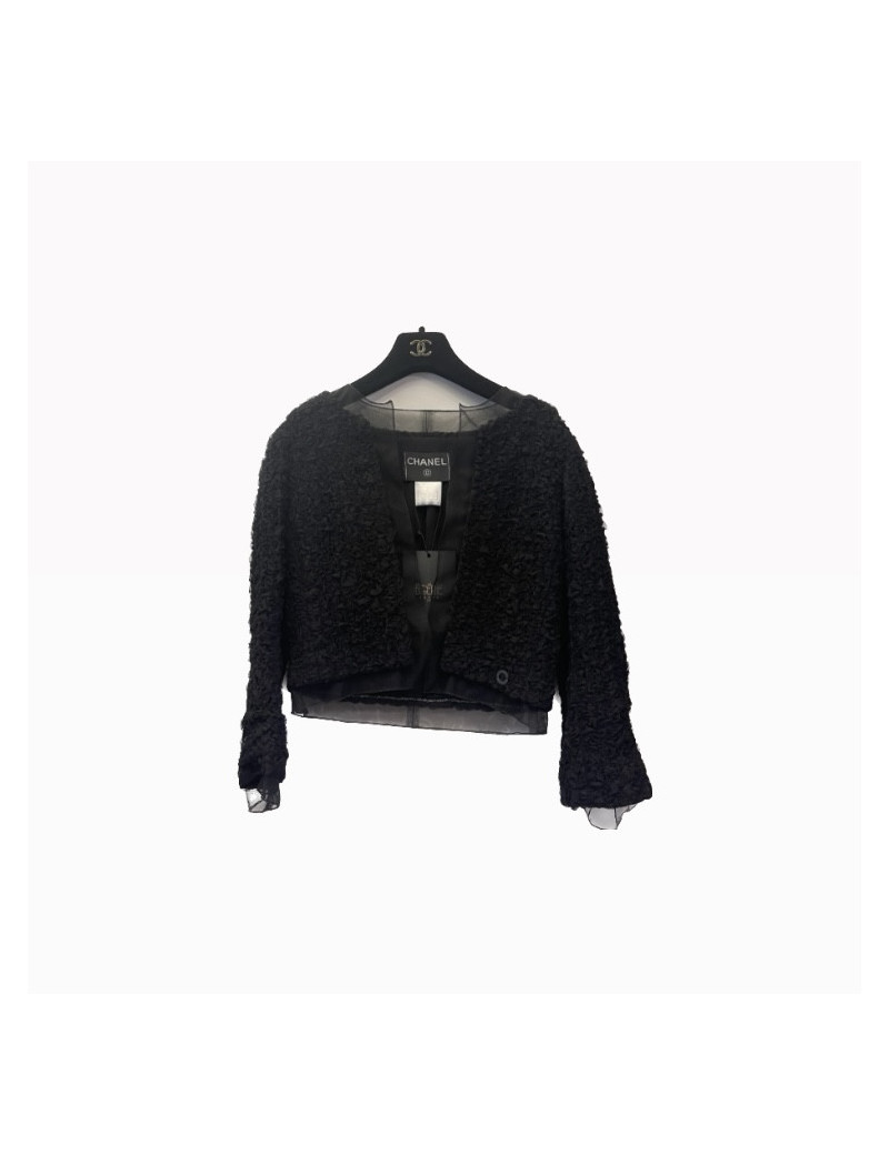 Veste T 34 CHANEL noire