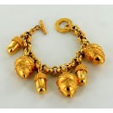 CARVEN Golden charm bracelet