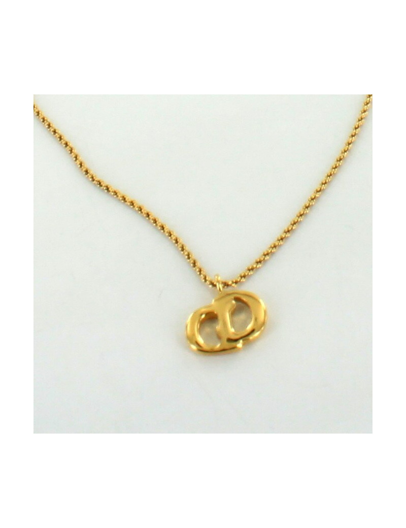 collier DIOR doré 