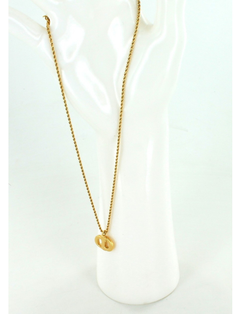collier DIOR doré 