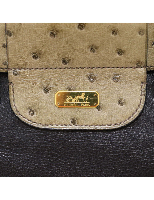  bicolore Sac HERMES SUMAC veau Gulliver