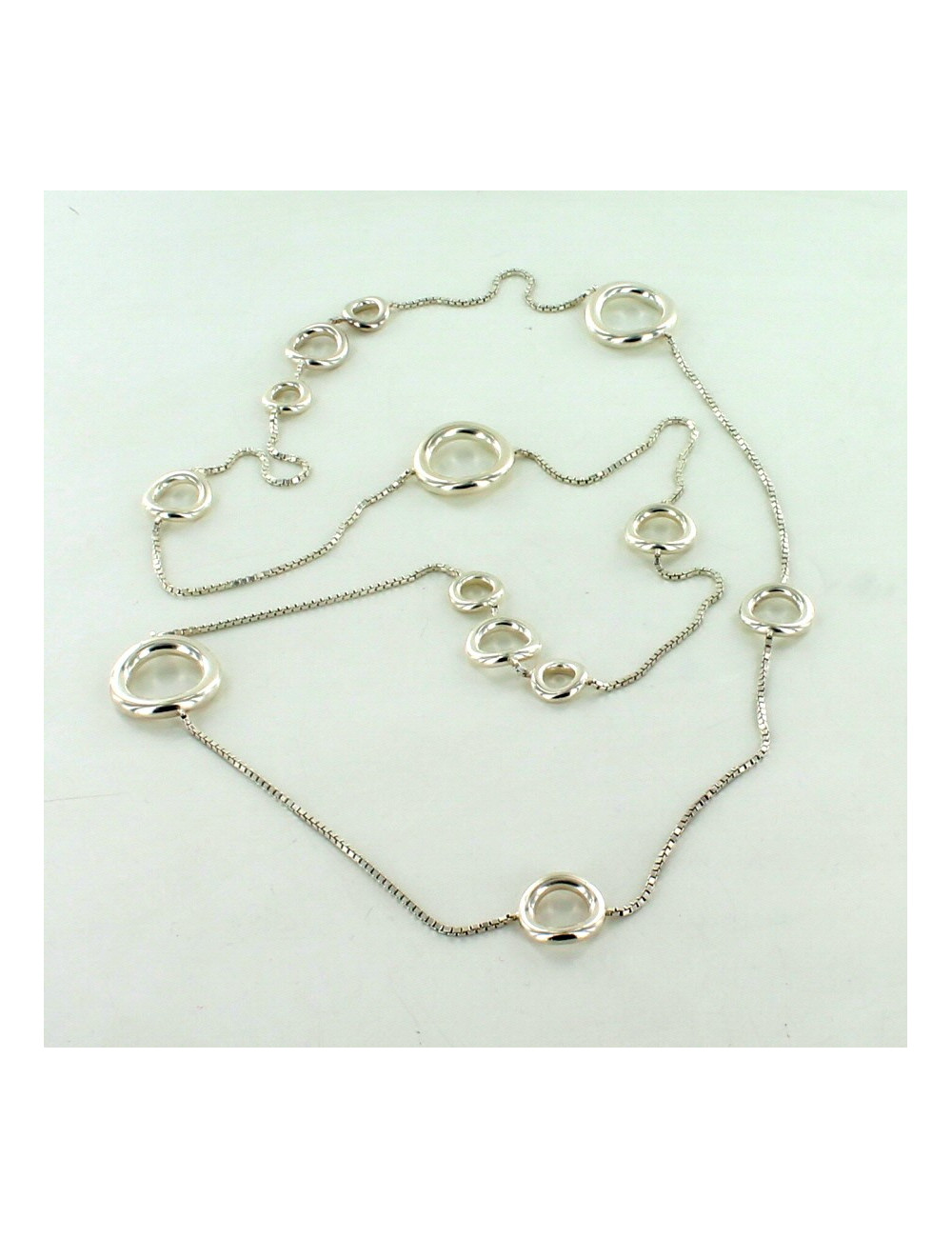 Sautoir CHRISTOFLE en margent massif