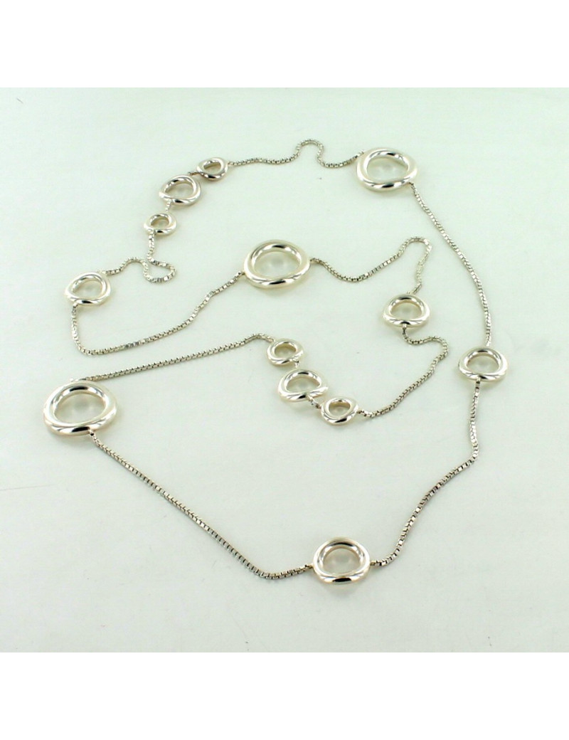 Sautoir CHRISTOFLE en margent massif