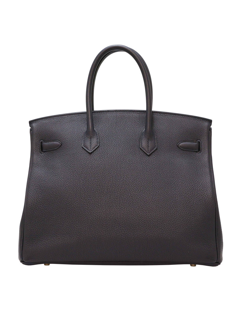 Birkin 35 HERMES togo bleu nuit