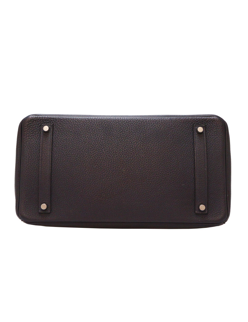 Birkin 35 HERMES togo bleu nuit