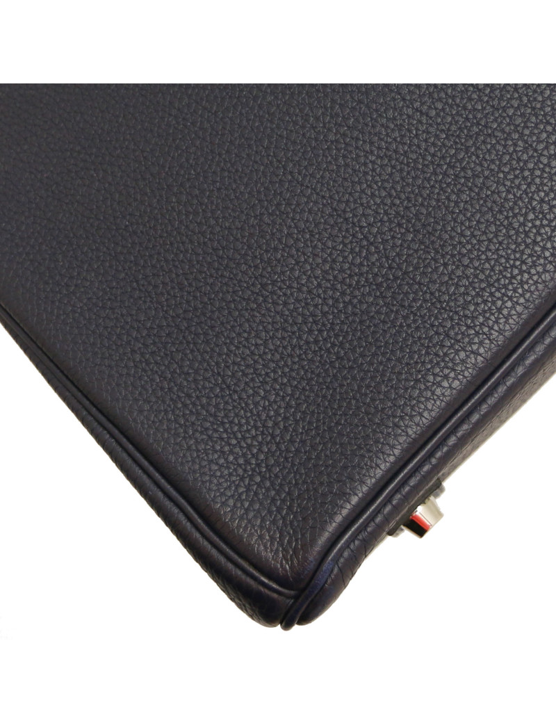 Birkin 35 HERMES togo bleu nuit