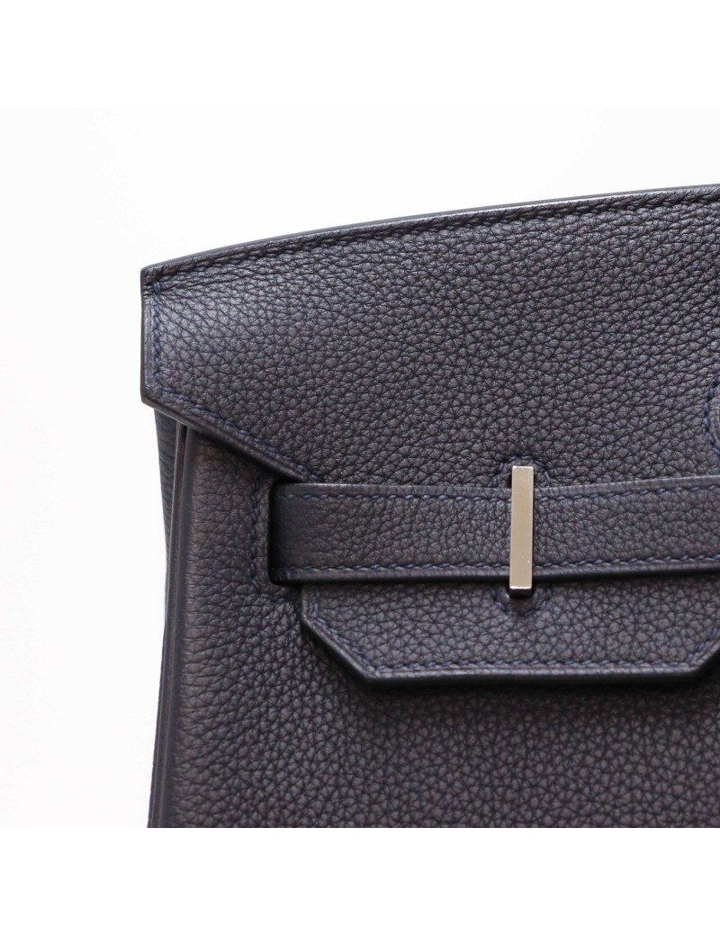 Birkin 35 HERMES togo bleu nuit