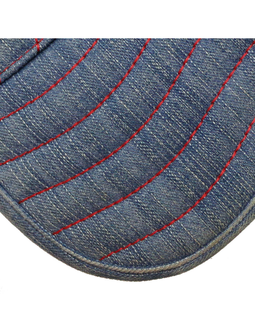 Sac  LOUIS VUITTON toile denim brodé