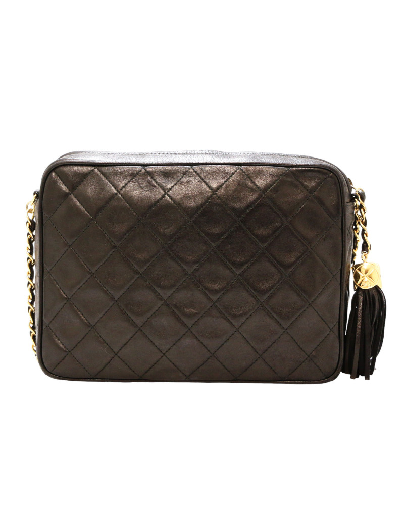 Sac Camera vintage CHANEL noir