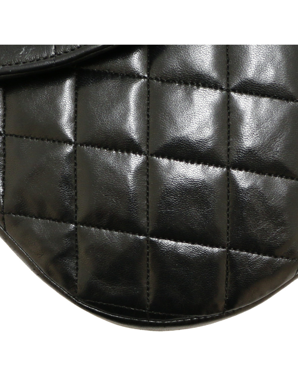 Sac vintage demi lundi gros CC CHANEL