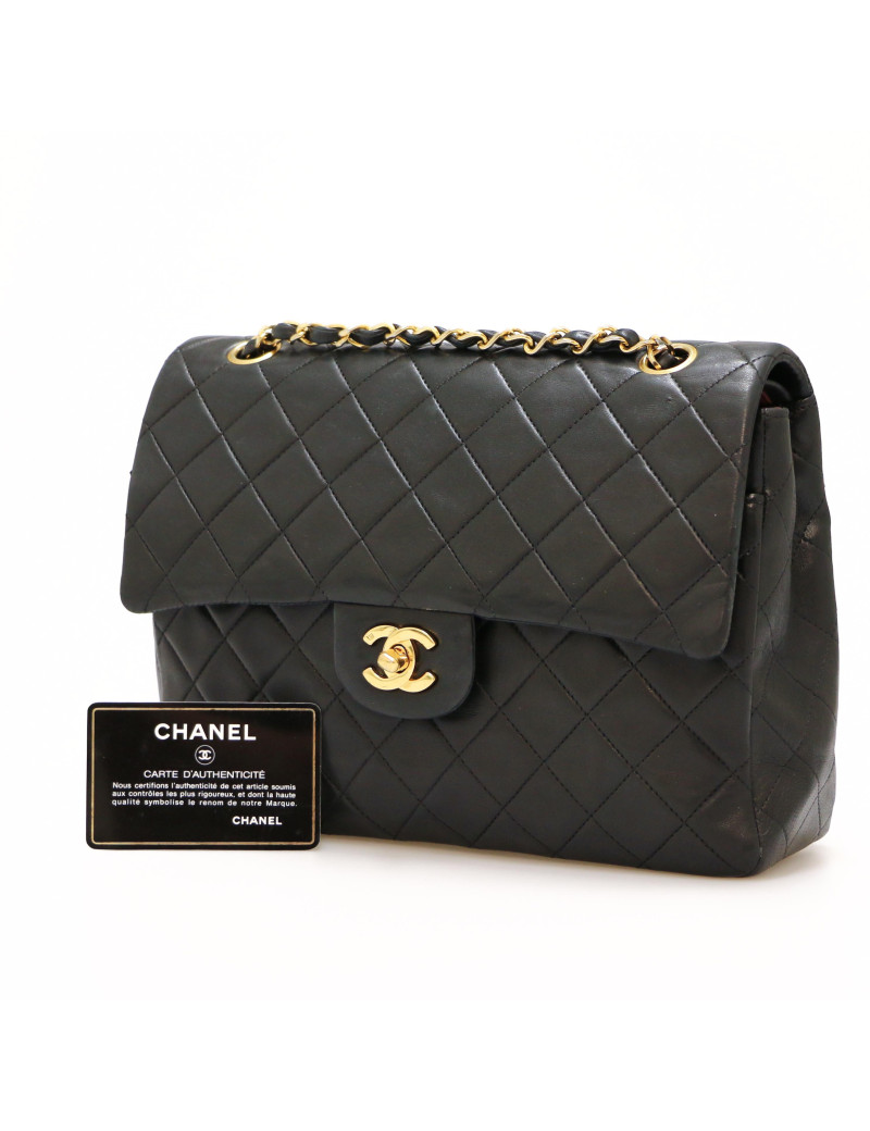Sac vintage CHANEL noir