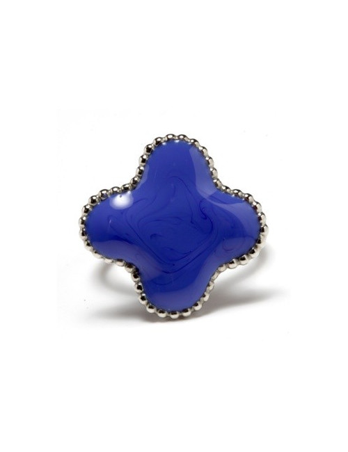 bague trèfle MARGUERITE de VALOIS lavande 