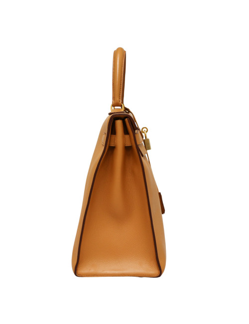 Kelly 35 HERMES gold Vintage