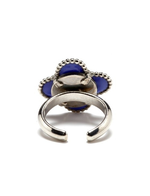 bague trèfle MARGUERITE de VALOIS lavande 