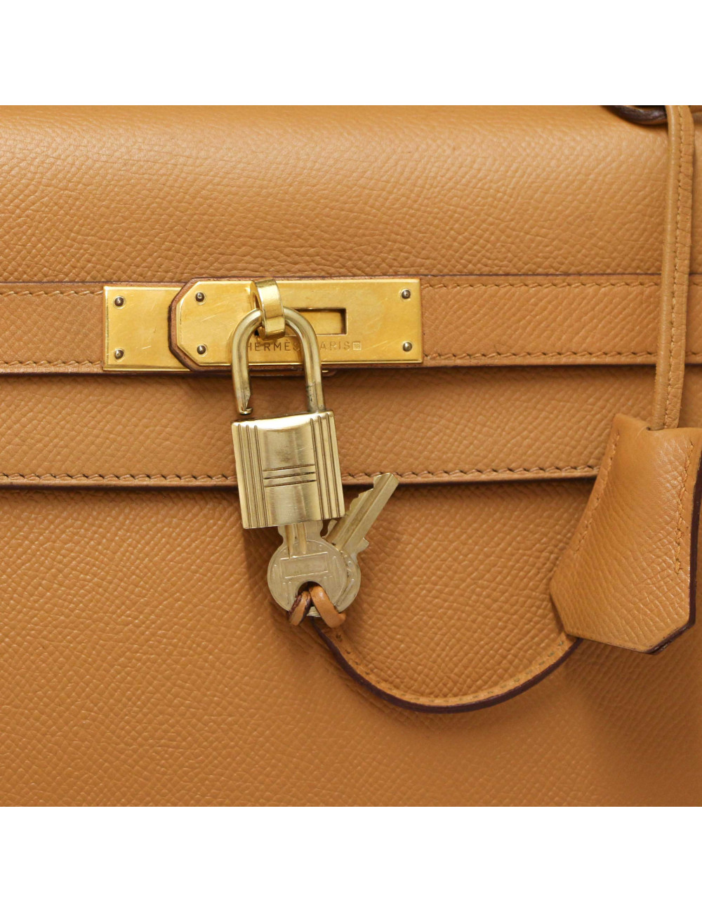 Kelly 35 HERMES gold Vintage
